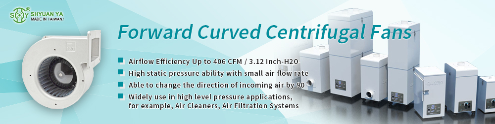 Forward Curved Centrifugal Fans